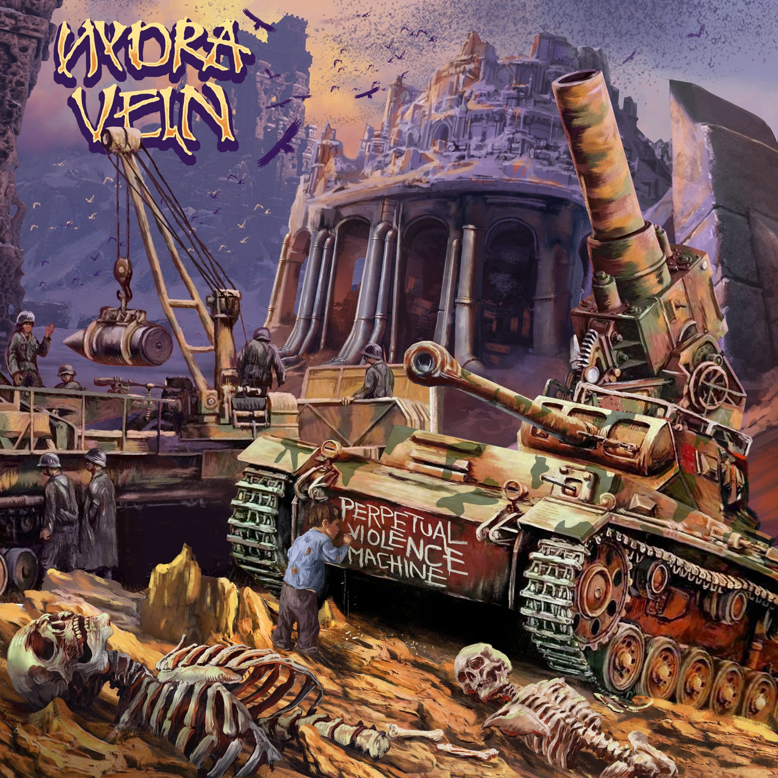 The Sound of Brighton Thrash, Tracked in Amsterdam: Hydra Vein's Perpetual Violence Machine